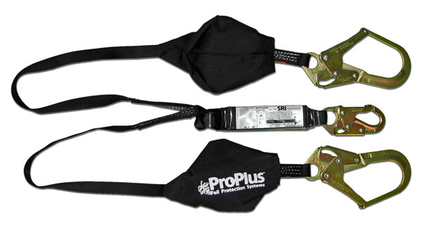 ProPlus 6' Lanyard & Rescue Assist Ladder - Black & Dual Leg