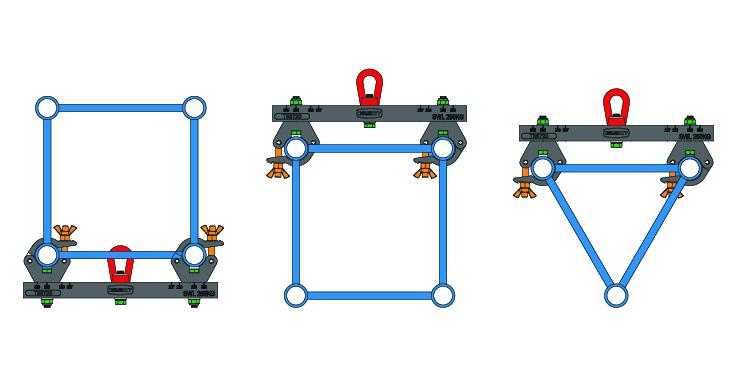 Doughty Solid Hanging Truss Adapter (Aluminum). Supplied by MTN Shop EU