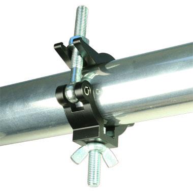 La abrazadera de gancho Doughty Slim Mammoth (aluminio) se adapta a tubos de 60-63 mm de diámetro. Suministrado por MTN Shop UE
