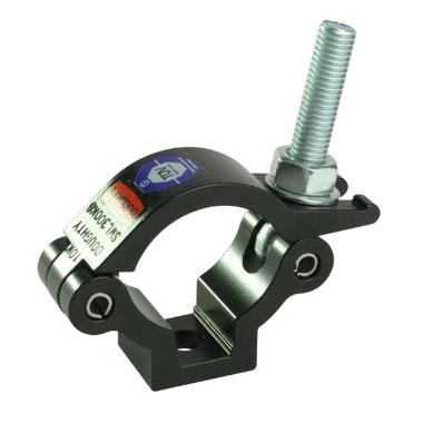 Medio acoplador Doughty Black (delgado y liviano) - Certificado TÜV - MTN Shop