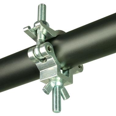 Doughty Slim & Lightweight Hook Clamp(Aluminum) fits ⌀1.9-2'' bar. Supplied by MTN Shop