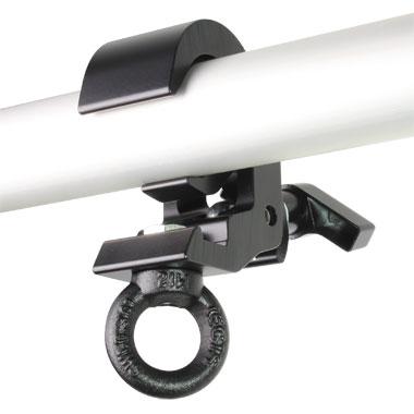 Abrazadera Doughty Eye: Abrazadera colgante de gatillo rápido Negra - MTN Shop
