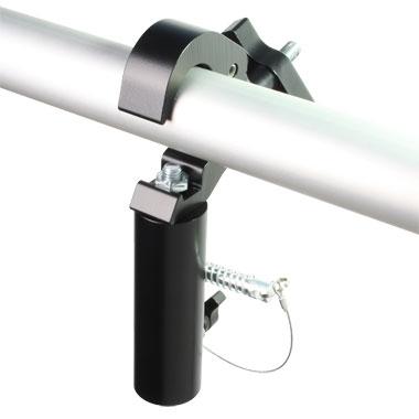 Doughty Slimline Quick Trigger TV Clamp: Fitted with a ⌀1.14'' Receiver - MTN Shop - imagen 2