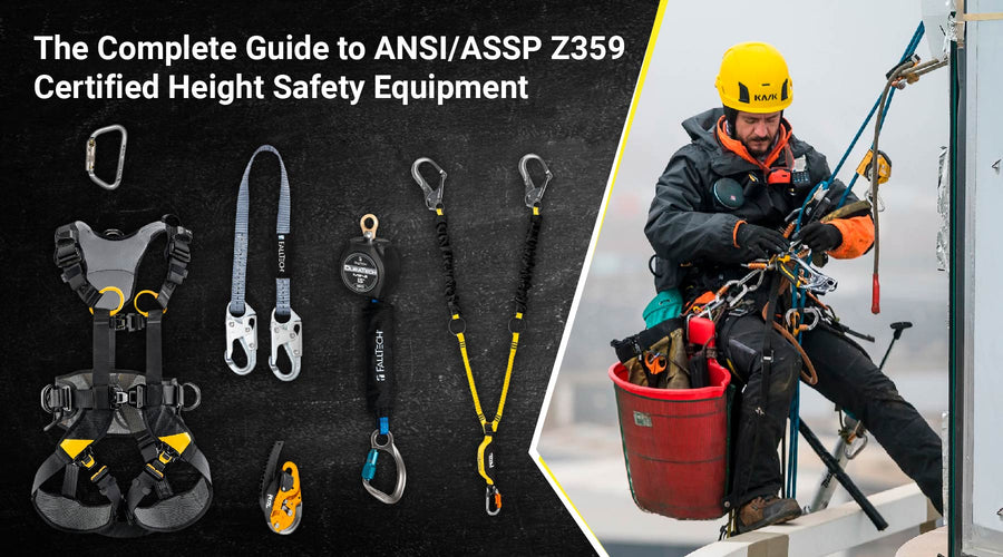 La guía completa de equipos de seguridad en altura certificados ANSI/ASSP Z359