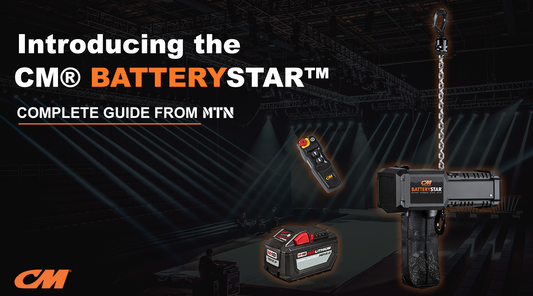 MTN's Complete Guide to the CM® BatteryStar™: Battery Powered Chain Hoist