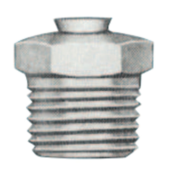 Alemite Relief Fittings, Straight, 1/2 in, Male/Male, 1/8 in (PTF) (pack of 50)– – Now available at MTN Shop US.