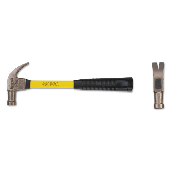 Ampco Safety Tools Claw Hammer, 1.5 lb, Fiberglass Handle– – Now available at MTN Shop US.