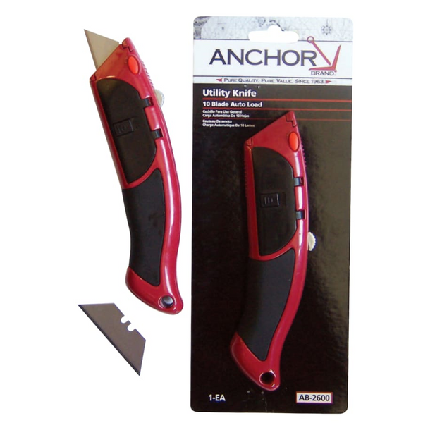 Anchor Brand Anchor 10 Piece Auto Load Utility Knife– – Now available at MTN Shop US.