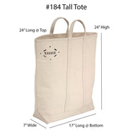 Bolso tote de lona natural Steele Canvas Basket Corp - Alto 5 "– – Ahora disponible en MTN Shop EE. UU.