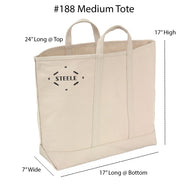 Bolso tote de lona natural Steele Canvas Basket Corp - Mediano– - Ahora disponible en MTN Shop EE. UU.