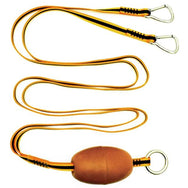 KONG TORA towing bridle for inflatable boats with stainless steel carabiners and integrated float