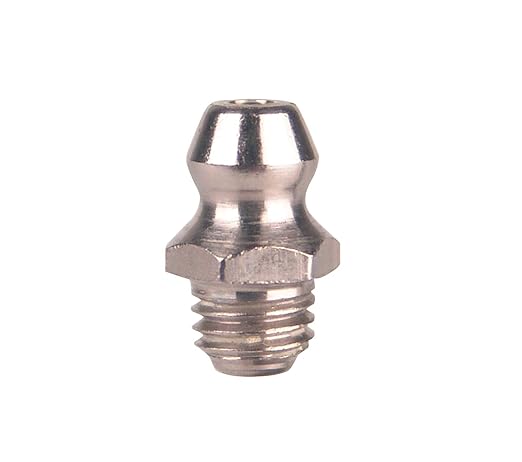 Alemite Non-Corrosive Fittings, Straight, 17/32 in L, Male/Male, 1/4 in (SAE) (pack of 50)– – Now available at MTN Shop US.