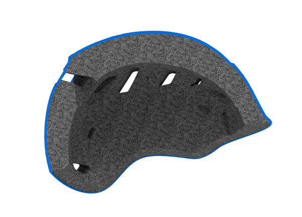 Petzl Picchu Helmet Cross Section