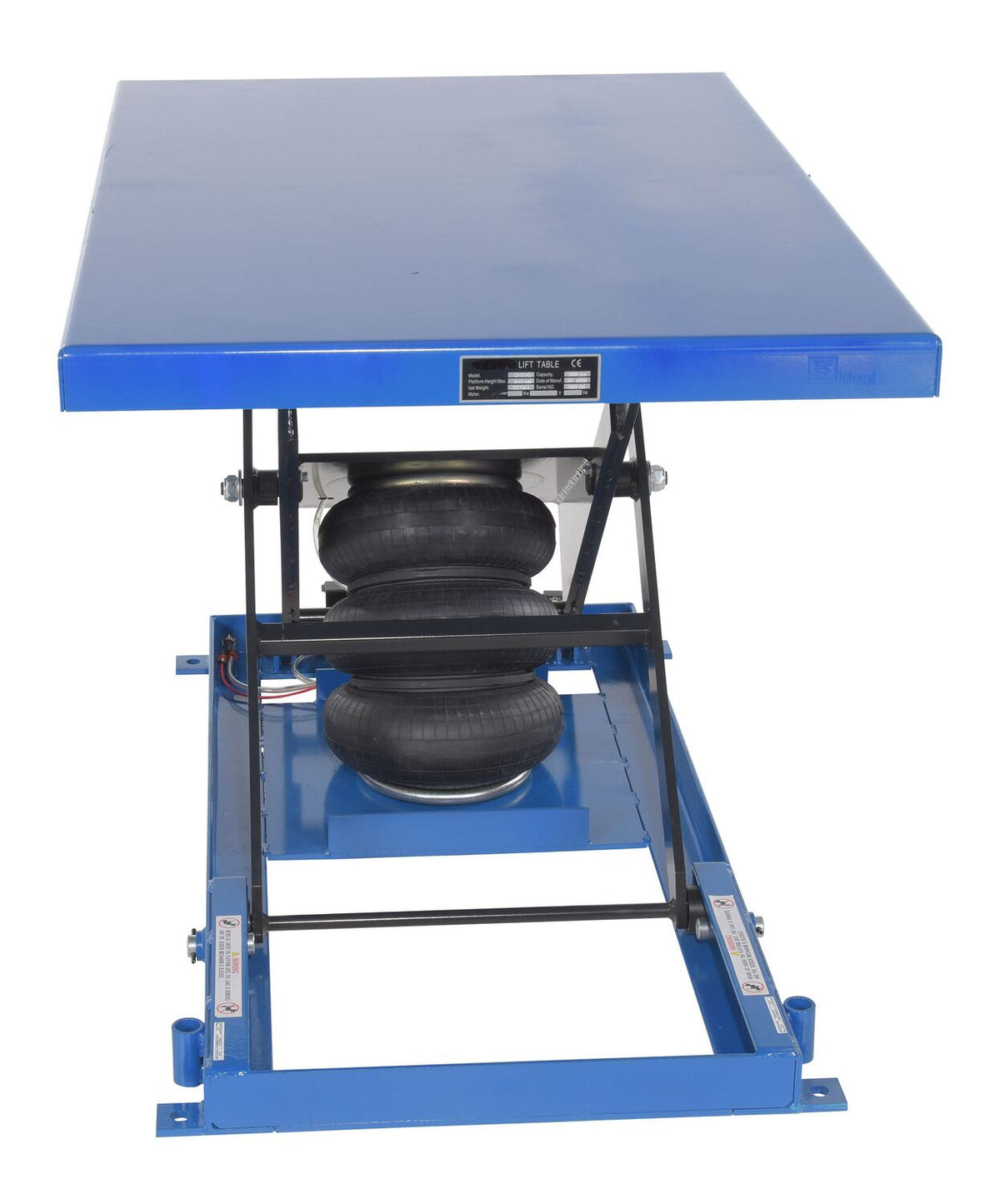 Mesas elevadoras de tijera con bolsas de aire de servicio pesado de Vestil Manufacturing Corp– – Ahora disponibles en MTN Shop US. - imagen 2
