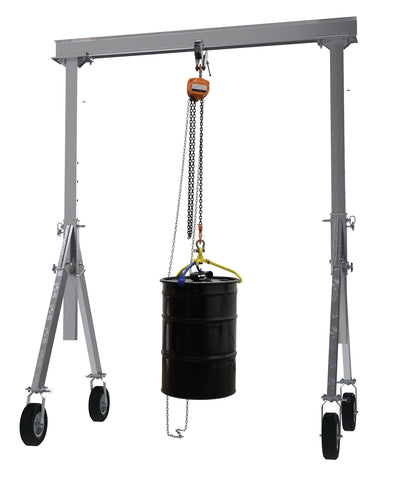 Vestil Manufacturing Corp Adjustable Height Aluminum Gantry Cranes with Pneumatic Casters– – Now available at MTN Shop US.