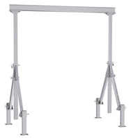 Grúas pórtico de aluminio de altura ajustable de Vestil Manufacturing Corp con opción de nivelación ajustable: ahora disponibles en MTN Shop US.