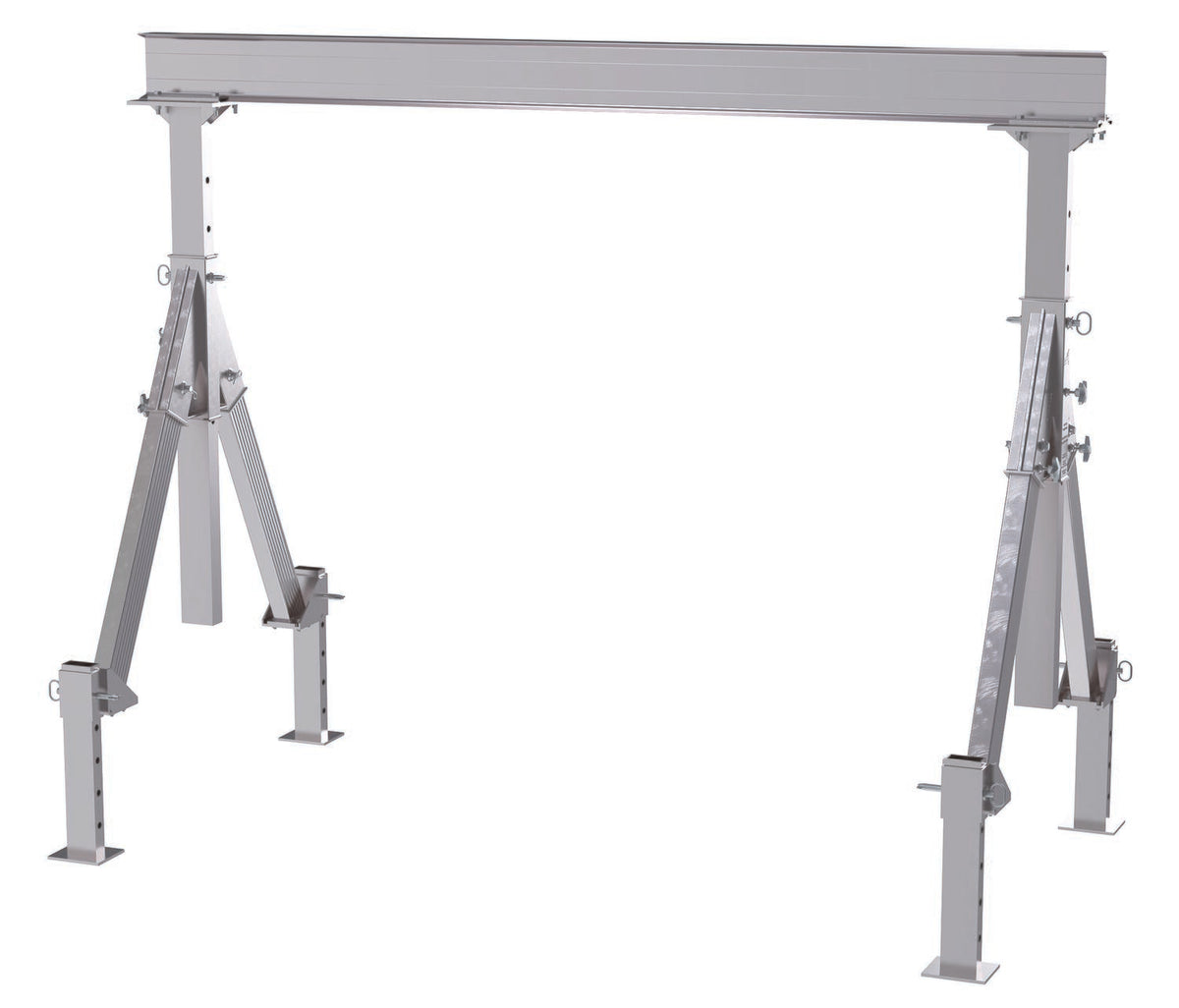 Vestil Manufacturing Corp Adjustable Height Aluminum Gantry Cranes with Adjustable Leveling Option– – Now available at MTN Shop US. - imagen 3