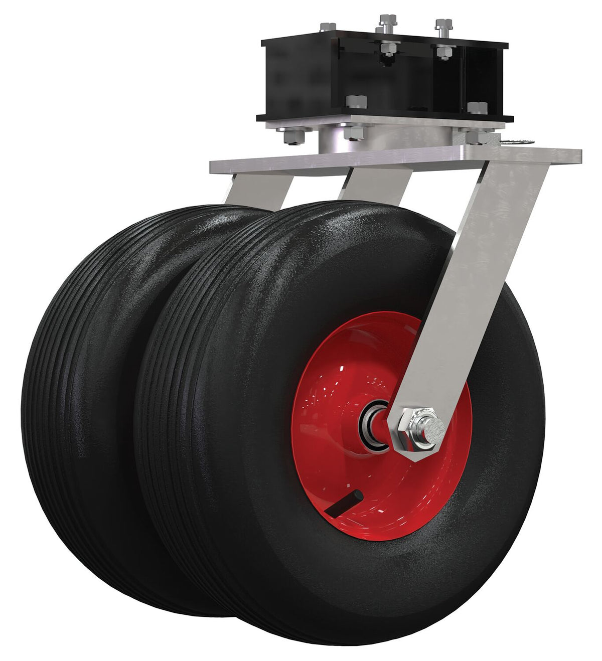Grúas pórtico de acero ajustables de Vestil Manufacturing Corp con ruedas neumáticas: ahora disponibles en MTN Shop US.