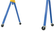 Vestil Manufacturing Corp Adjustable Steel Gantry Cranes with Total Locking Casters - Knockdown– – Now available at MTN Shop US.
