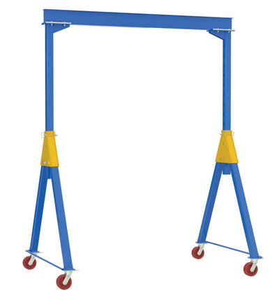 Vestil Manufacturing Corp Adjustable Steel Gantry Cranes with V-Groove Casters - Knockdown– – Now available at MTN Shop US.