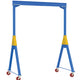 Vestil Manufacturing Corp Adjustable Steel Gantry Cranes with V-Groove Casters - Knockdown