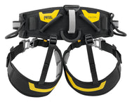 Arnés de rescate Petzl FALCON ASCENT: el Petzl FALCON ASCENT es un arnés de asiento ligero que cuenta con un punto de fijación ventral de dos partes que hace que las operaciones de rescate que implican ascenso por cuerda sean más eficientes. Disponible en 2 tamaños. Compra ahora. – Ahora disponible en MTN Shop US. - imagen 6