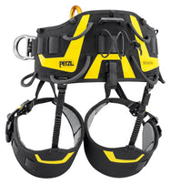 Petzl SEQUOIA tree climbing harness, rear view of waistbelt and leg loops - imagen 2