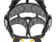 Petzl VOLT harness leg loop padding and buckles view - imagen 5