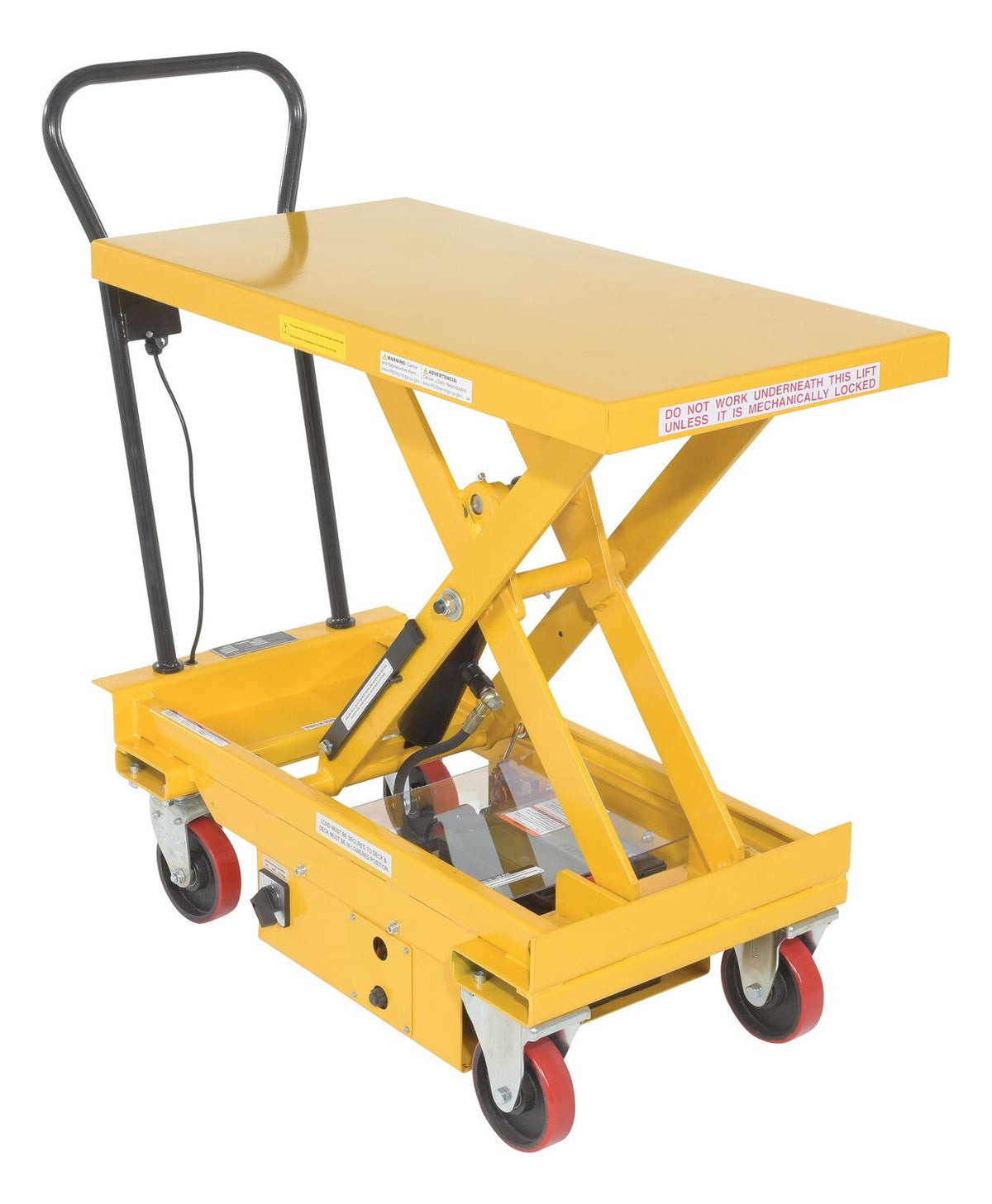 Carros elevadores hidráulicos accionados por corriente continua de Vestil Manufacturing Corp– – Ahora disponibles en MTN Shop US.