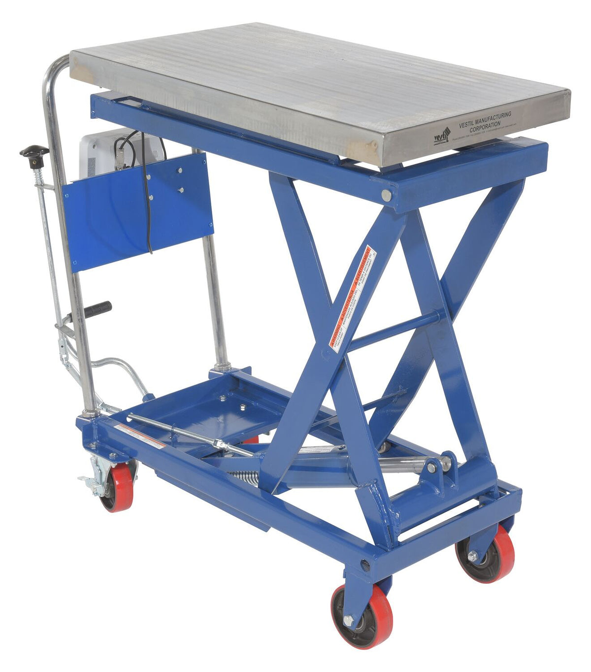 Carros de tijera Vestil Manufacturing Corp con báscula incorporada– – Ahora disponibles en MTN Shop US.