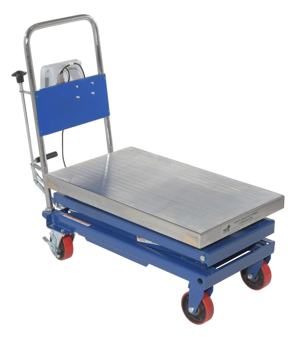 Carros de tijera Vestil Manufacturing Corp con báscula incorporada– – Ahora disponibles en MTN Shop US.