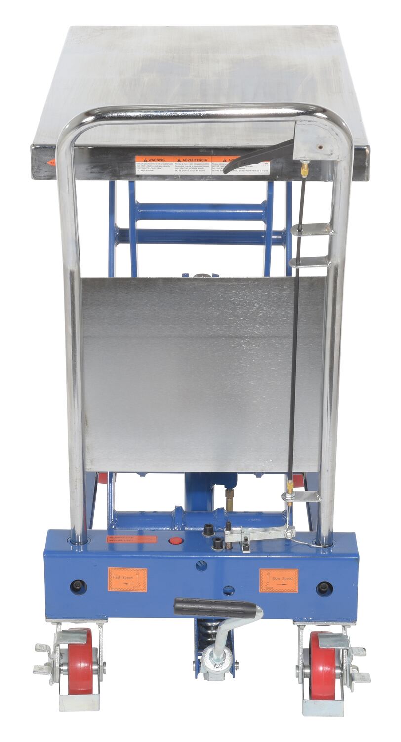 Carros elevadores hidráulicos de Vestil Manufacturing Corp– – Ahora disponibles en MTN Shop US.