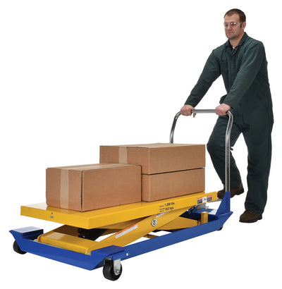 Vestil Manufacturing Corp DC Powered and Manual Scissor Carts– – Now available at MTN Shop US.