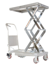 Carros elevadores hidráulicos parcialmente de acero inoxidable de Vestil Manufacturing Corp– – Ahora disponibles en MTN Shop US. - imagen 2