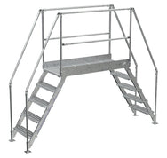 Escaleras cruzadas de aluminio de Vestil Manufacturing Corp– – Ahora disponibles en MTN Shop US.