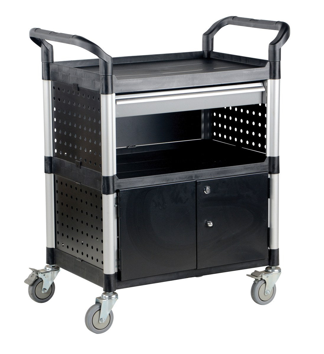 Carros de servicio comercial de Vestil Manufacturing Corp– – Ahora disponibles en MTN Shop US.
