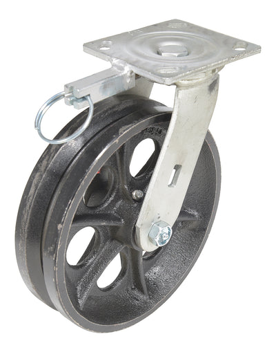 Vestil Manufacturing Corp Ductile Steel V-Groove Casters– – Now available at MTN Shop US.