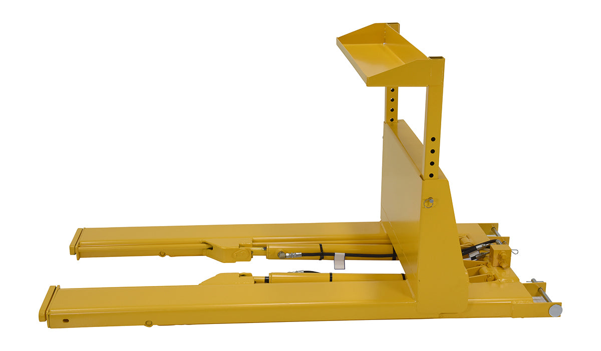 Volteador/volcador de cajas con montacargas hidráulico de Vestil Manufacturing Corp– – Ahora disponible en MTN Shop US.