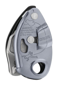 Petzl GRIGRI belay device in gray, front view - imagen 7