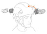 Compact and powerful Petzl XENA® headlamp.
