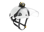 Soporte de casco Petzl Pixadapt para linternas frontales.