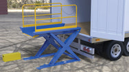 Mesas de tijera con elevación en tierra con pasamanos de Vestil Manufacturing Corp– – Ahora disponibles en MTN Shop US. - imagen 4