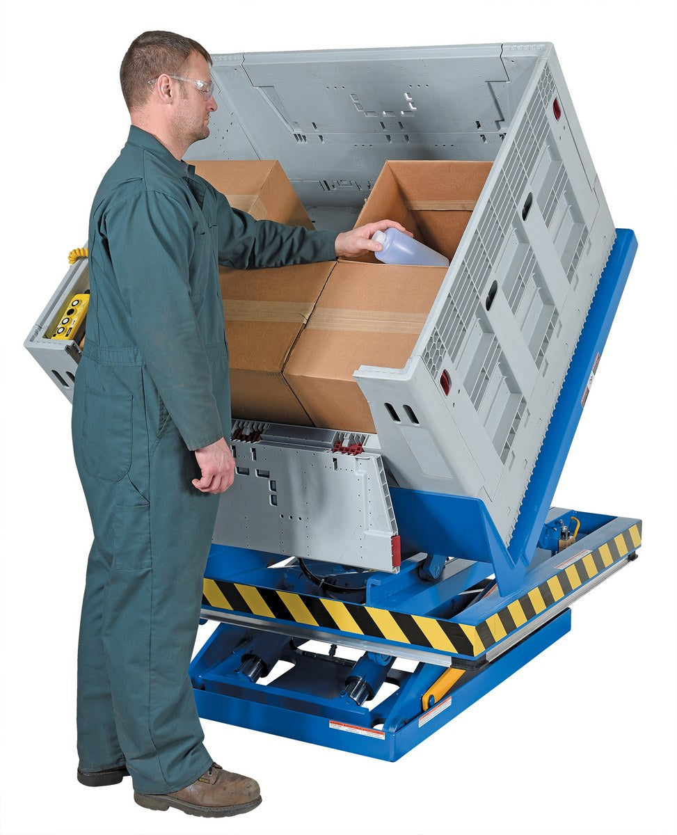 Mesas de tijera elevadoras e inclinables de Vestil Manufacturing Corp– – Ahora disponibles en MTN Shop US.
