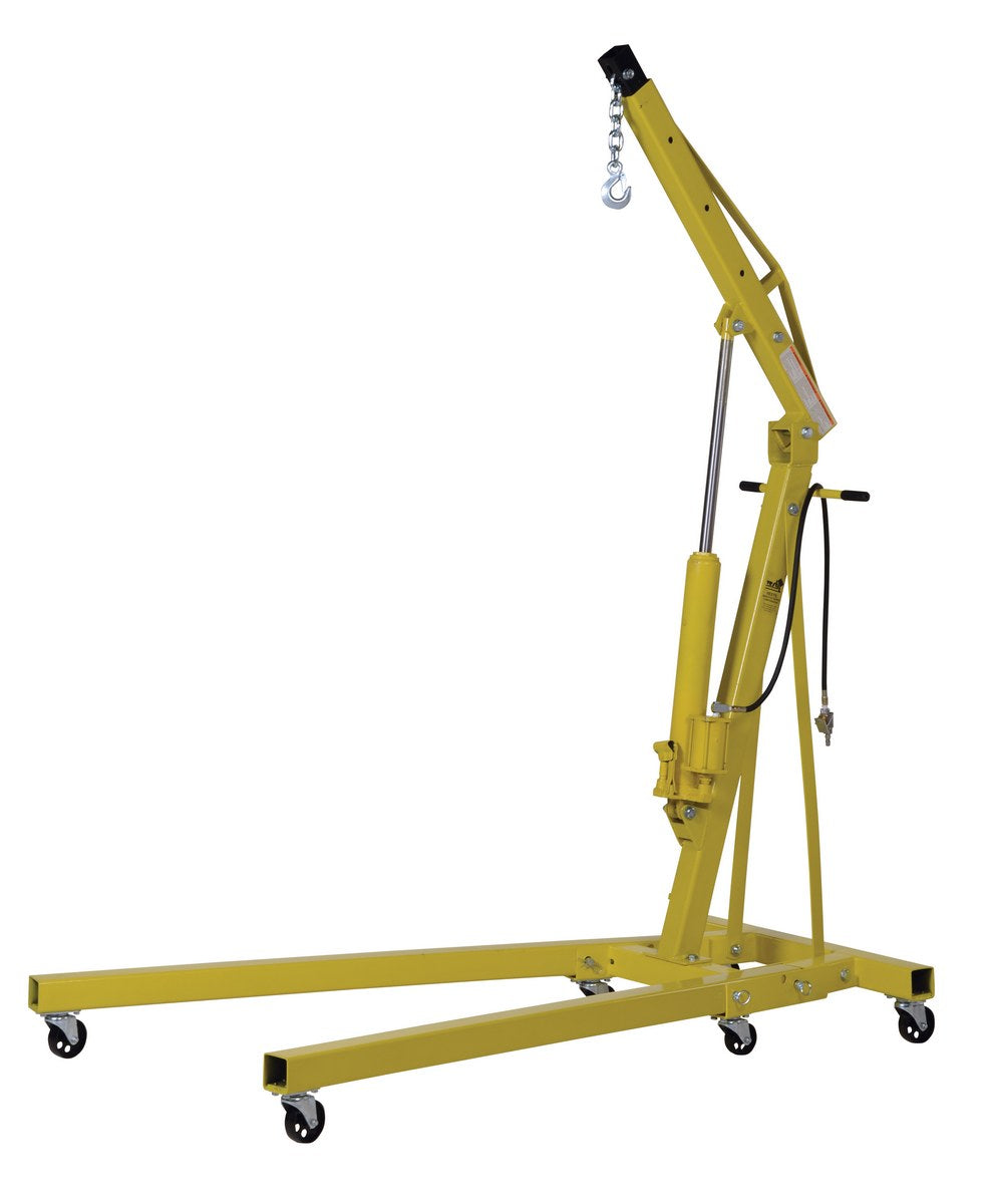 Vestil Manufacturing Corp Air/Hand Pump Hydraulic Shop Crane– – Now available at MTN Shop US.