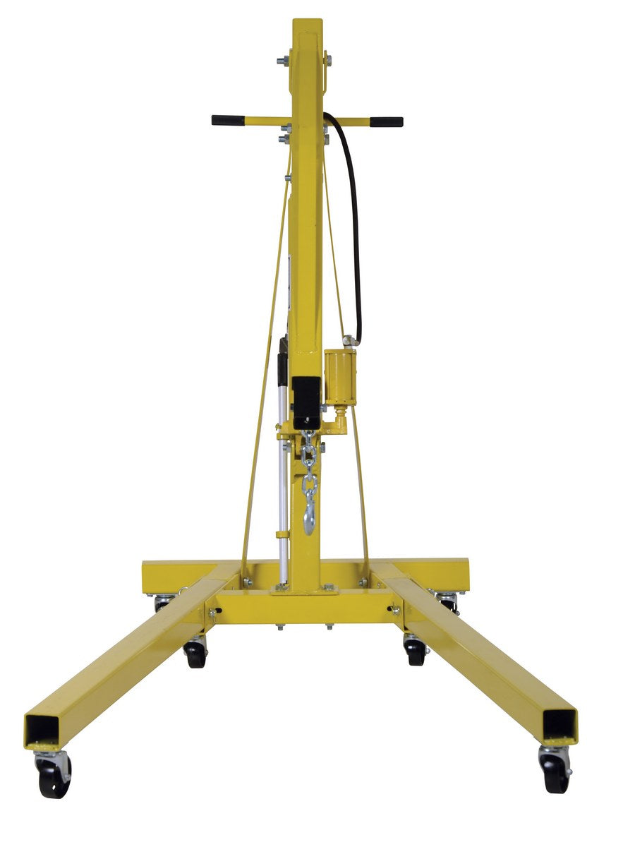 Grúa de taller hidráulica con bomba neumática/manual de Vestil Manufacturing Corp– – Ahora disponible en MTN Shop US. - imagen 2