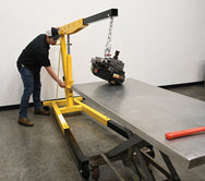 Polipastos con motor de grúa para taller Vestil Manufacturing Corp– – Ahora disponibles en MTN Shop US.