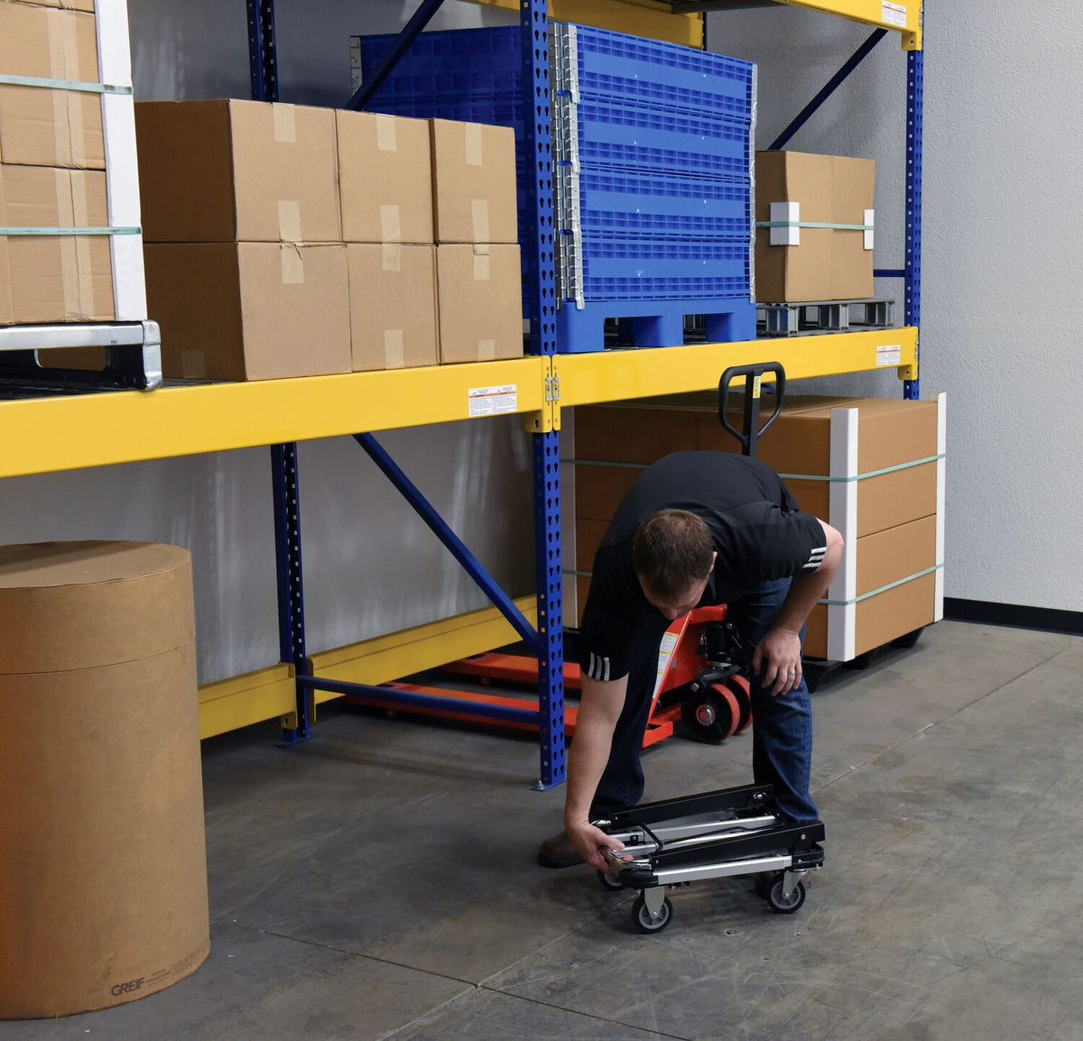 Vestil Manufacturing Corp Fold-Up Aluminum Platform Truck– – Now available at MTN Shop US.