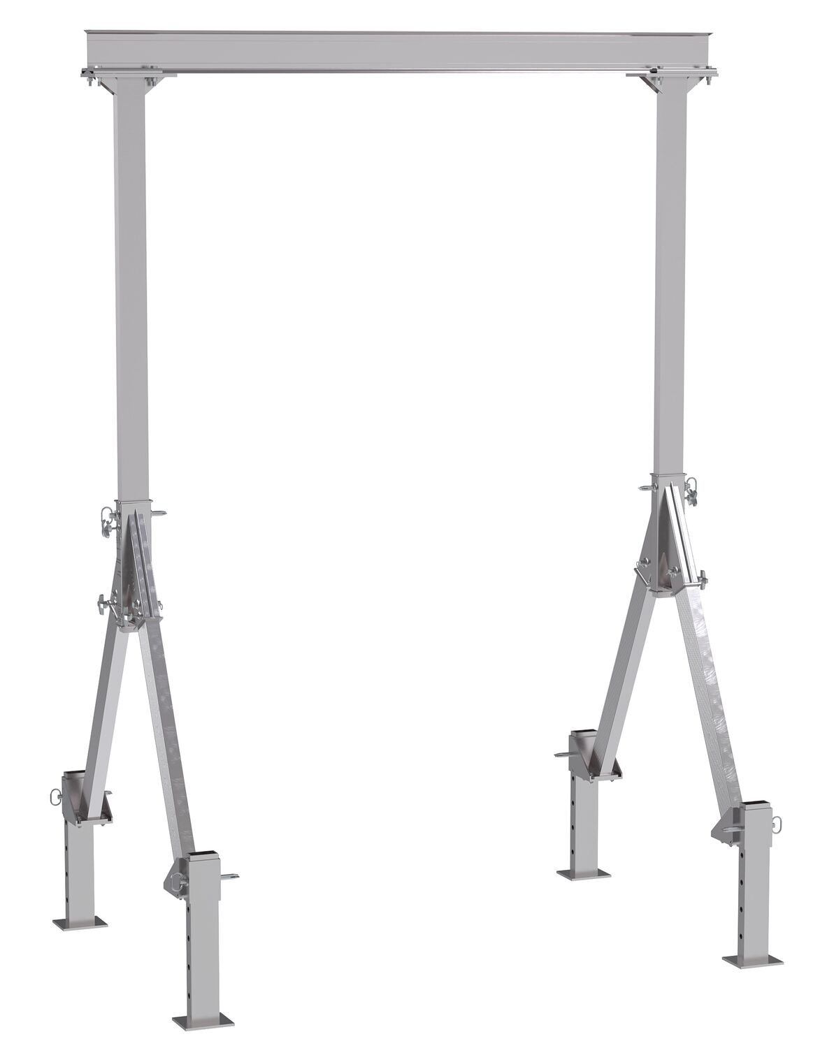 Vestil Manufacturing Corp Fixed Height Aluminum Gantry Cranes with Adjustable Leveling Option– – Now available at MTN Shop US.