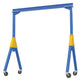 Vestil Manufacturing Corp Fixed Height Steel Gantry Cranes with Total Locking Casters - Knockdown
