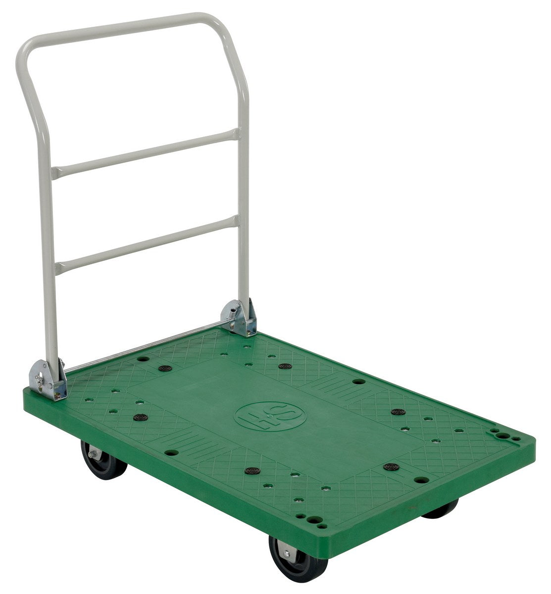Camiones con plataforma de plástico Vestil Manufacturing Corp con manija plegable: ahora disponibles en MTN Shop US. - imagen 2